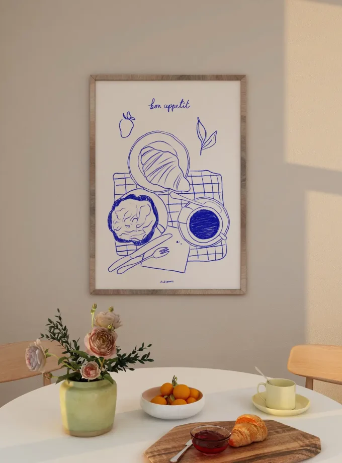 RM Decor Studio "Bon appetit" Print