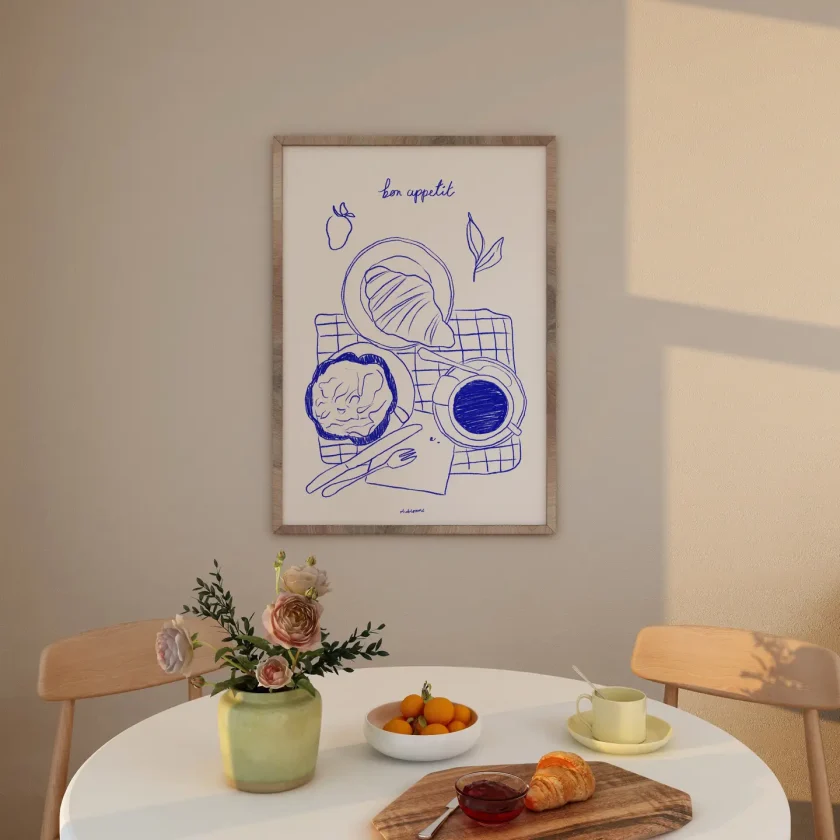 RM Decor Studio "Bon appetit" Print