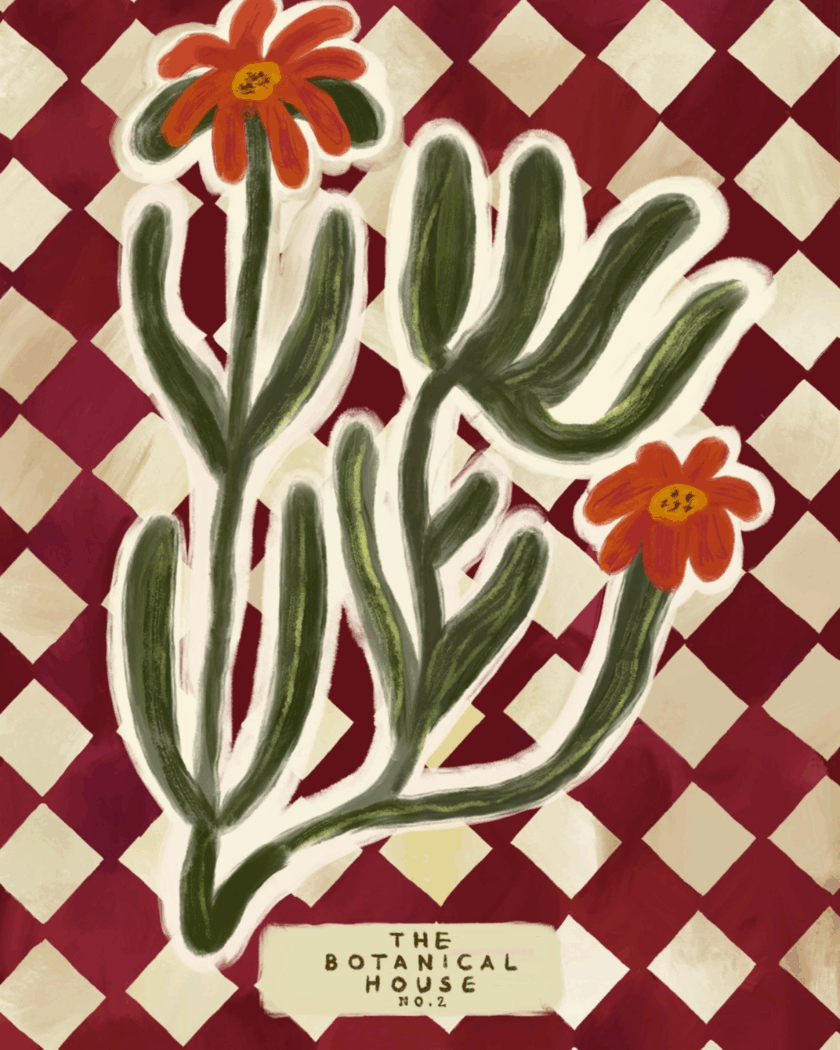 Kate Fox Design "Red Flower" – Bild 5