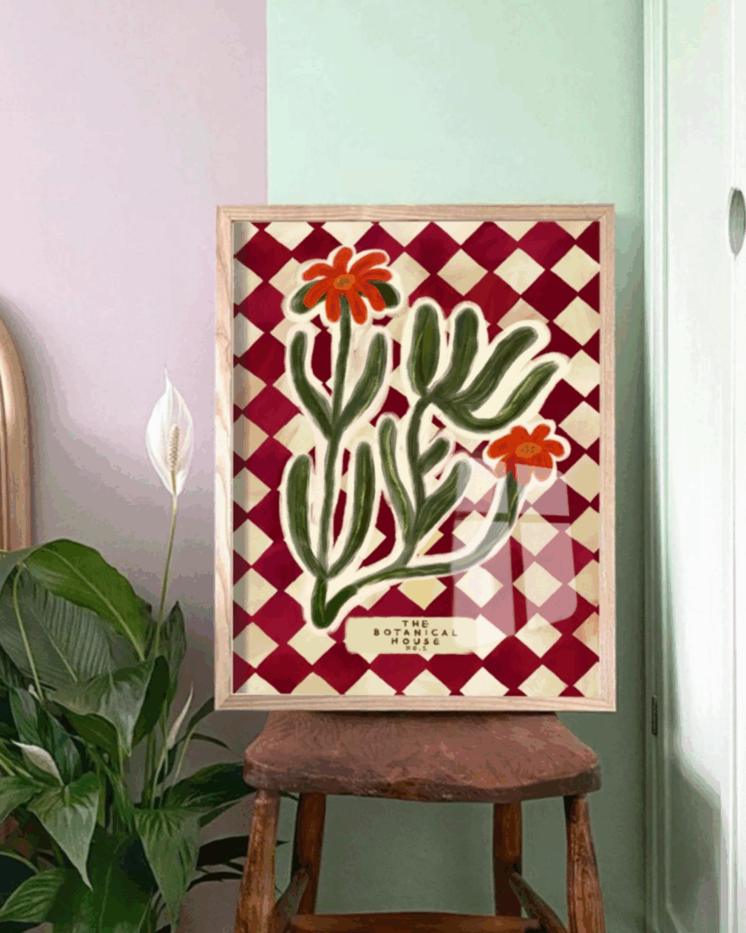 Kate Fox Design "Red Flower" – Bild 3