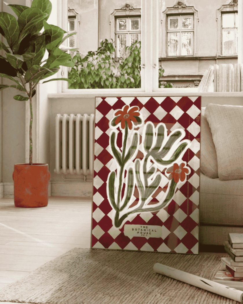 Kate Fox Design "Red Flower" – Bild 4