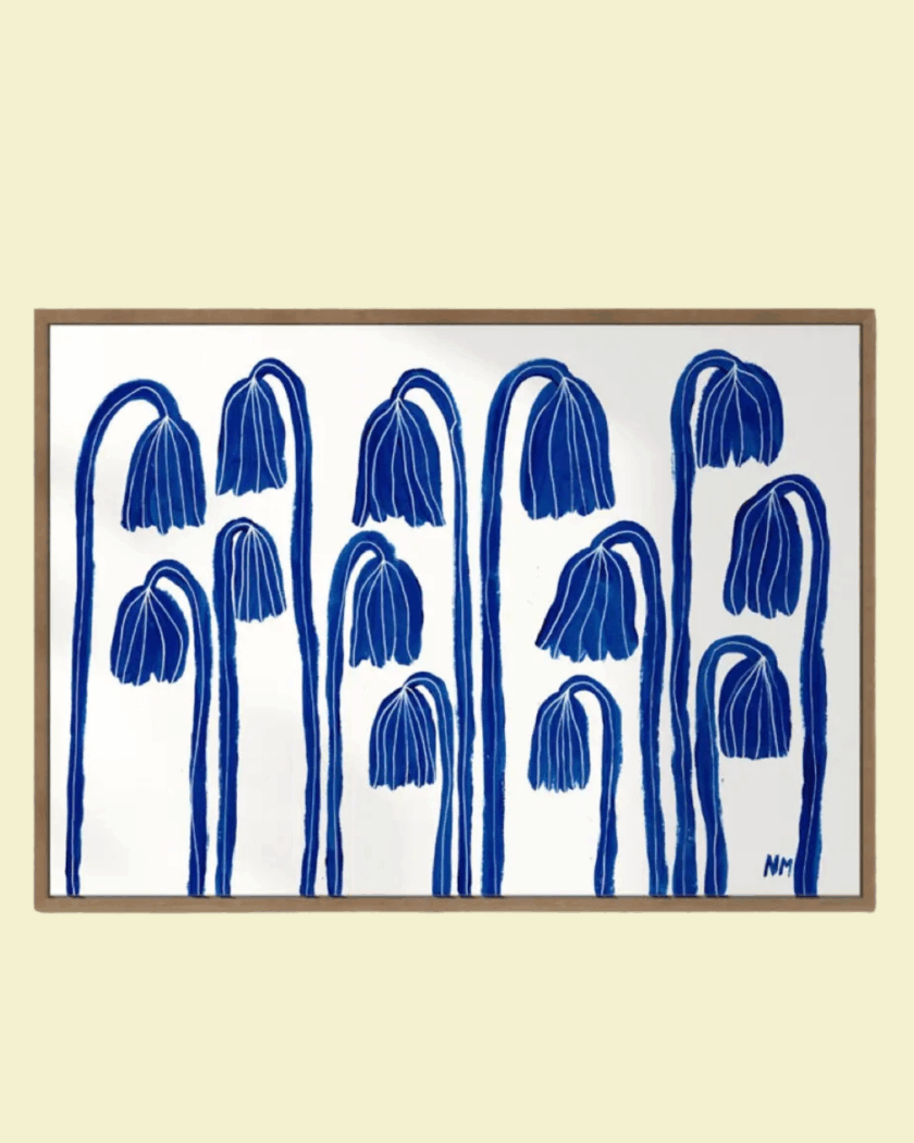 Nancy McKie "Three blue flowers" – Bild 4