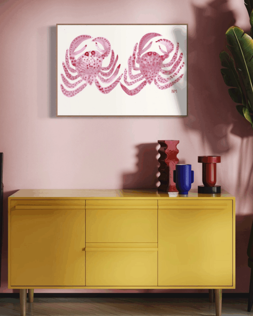 Nancy McKie "Pink spotty crabs" – Bild 3