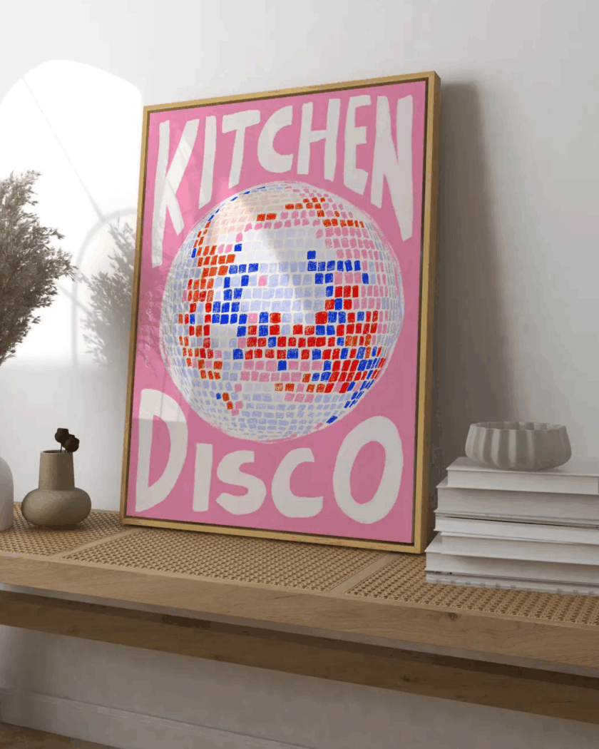 RM Decor Studio "Kitchen Disco" Print – Bild 2