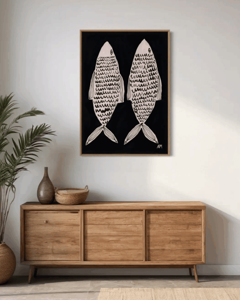 Nancy McKie "Two fish" – Bild 3
