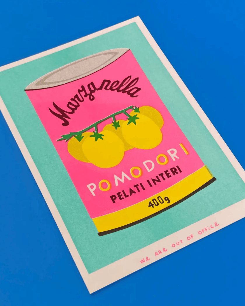 Out of office, Risographiedruck  "Pomodori" – Bild 2