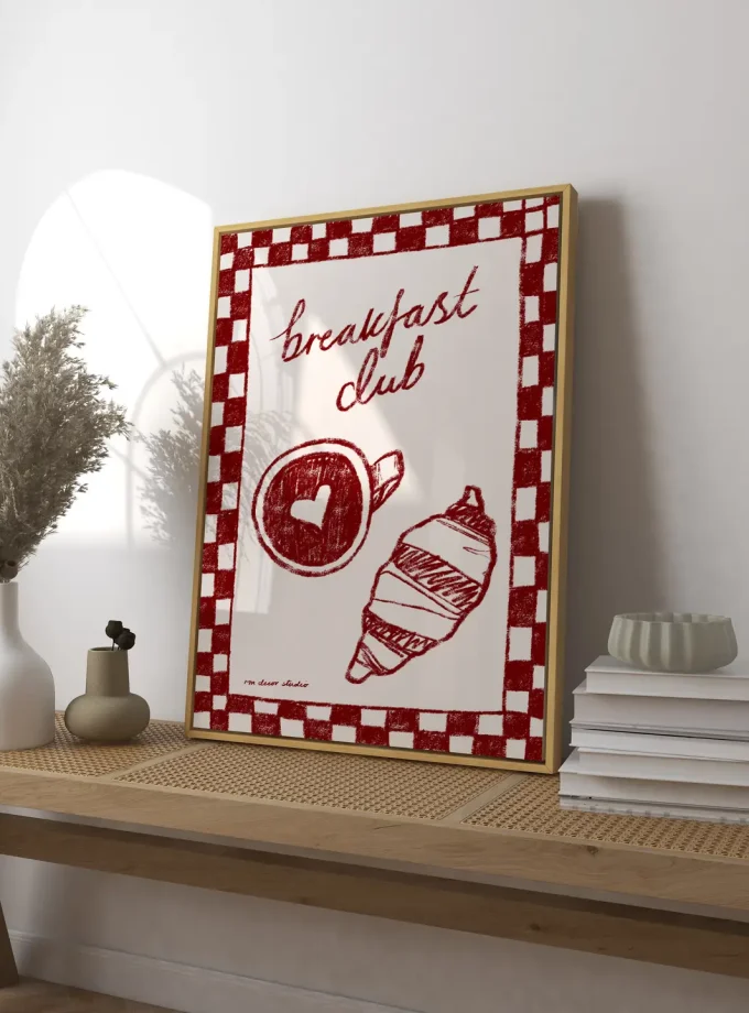 RM Decor Studio "Breakfast Club" Print