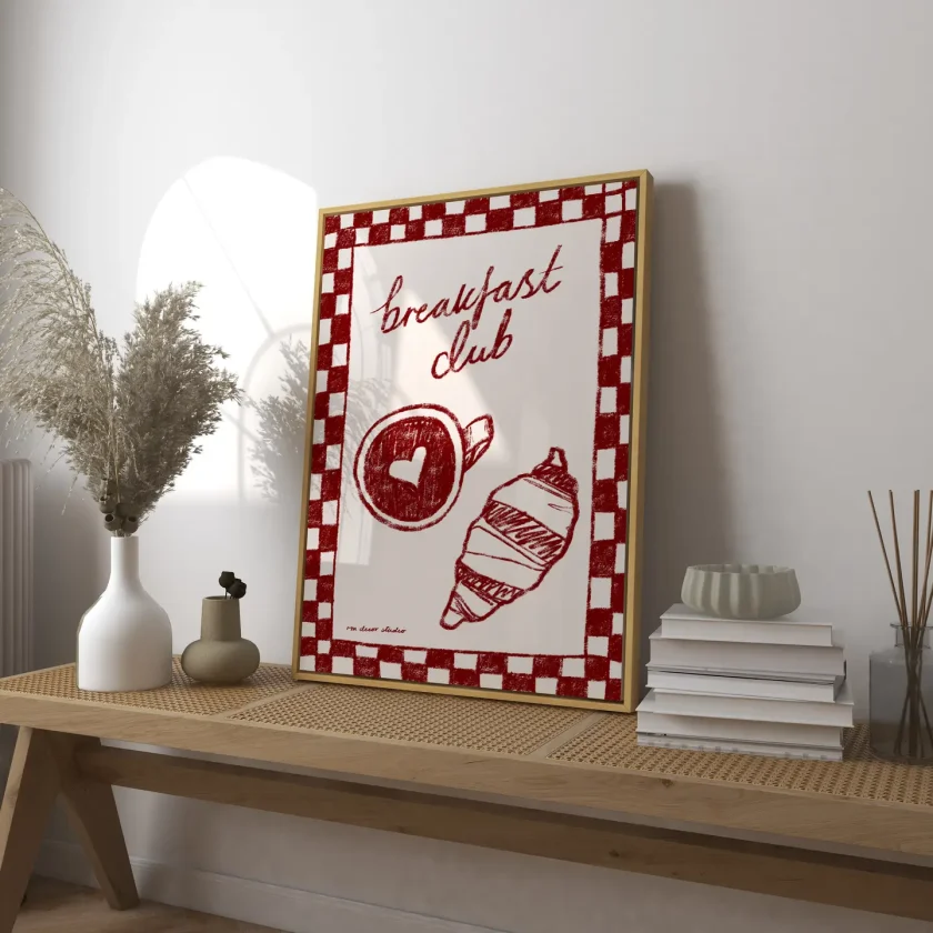 RM Decor Studio "Breakfast Club" Print