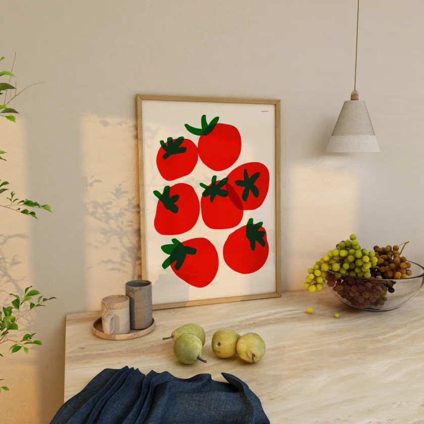 RM Decor Studio "Tomatoes" Print