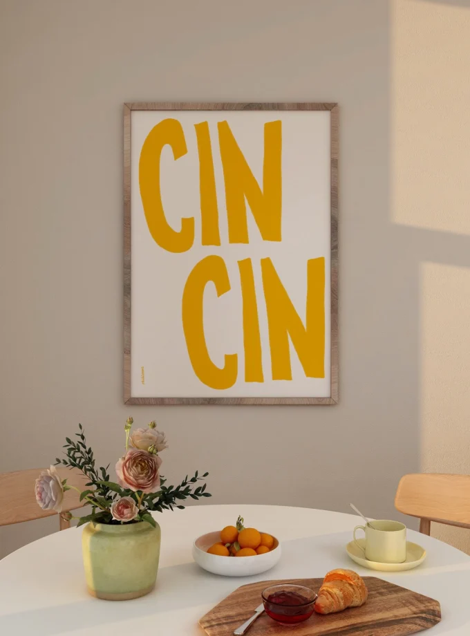 RM Decor Studio "Cin Cin" Print
