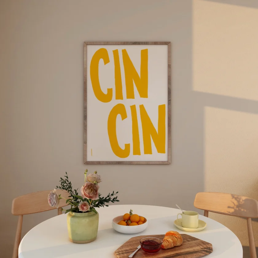RM Decor Studio "Cin Cin" Print