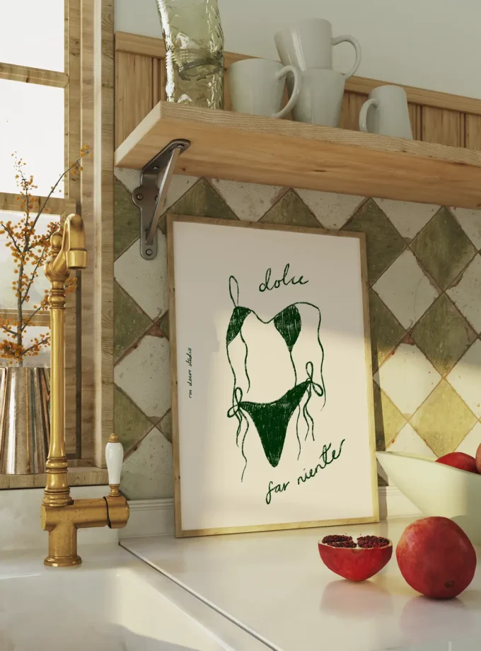 RM Decor Studio "Dolce far niente" Print