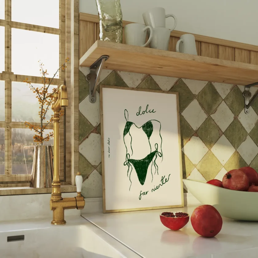 RM Decor Studio "Dolce far niente" Print