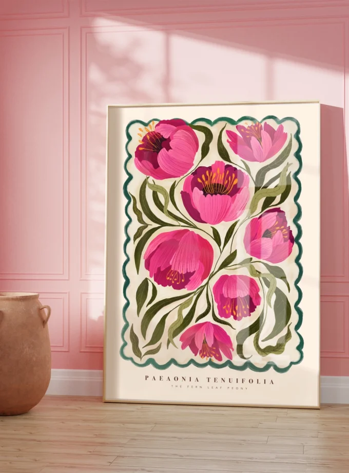Kate Fox Design "Pink Flowers"