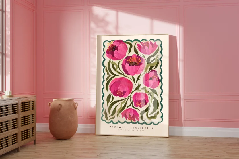 Kate Fox Design "Pink Flowers"