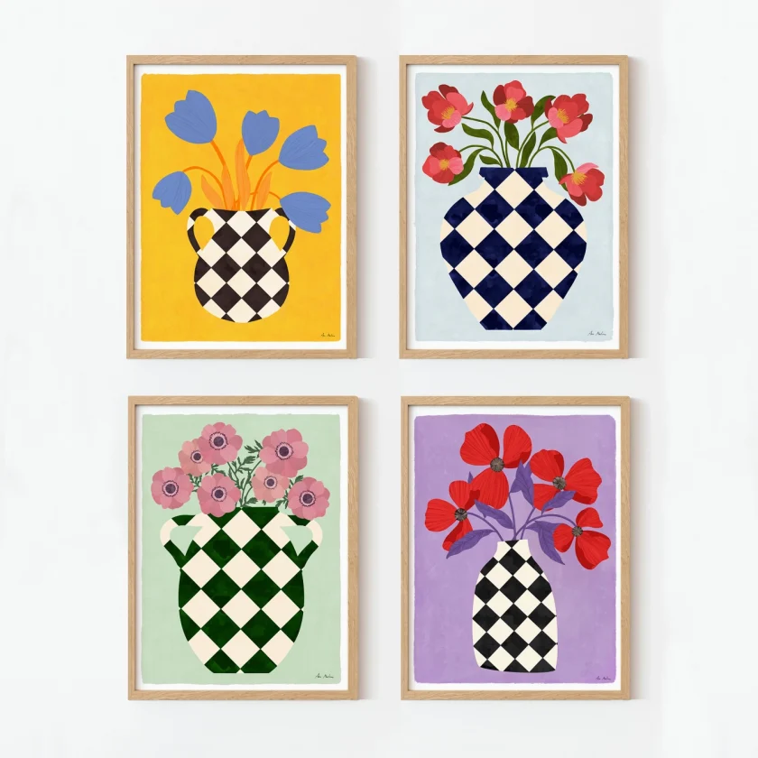 El buen limon "Vase und Mohnblumen" – Bild 3