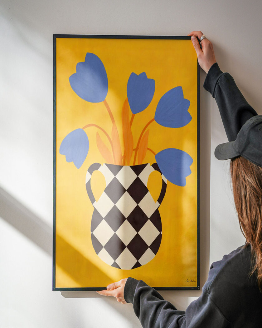 El buen limon, Vase und Tulpen – Bild 4