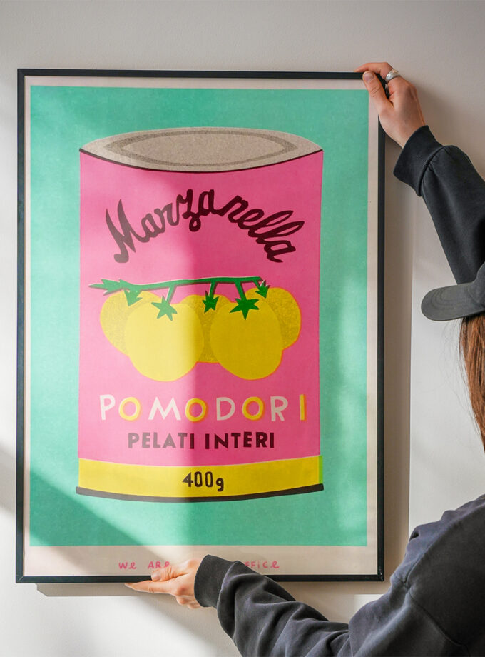 Out of office, Risographiedruck  "Pomodori"