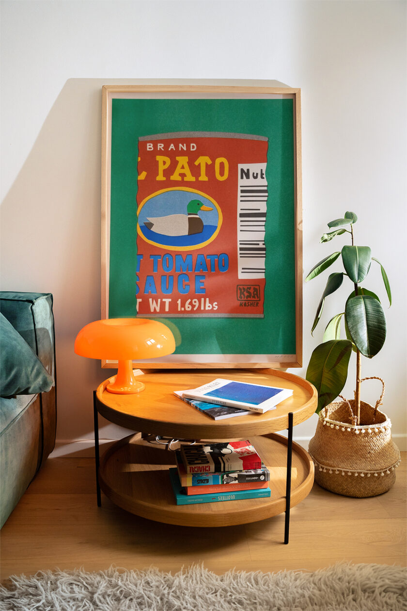 Out of office , Risographiedruck "Hot sauce" – Bild 5