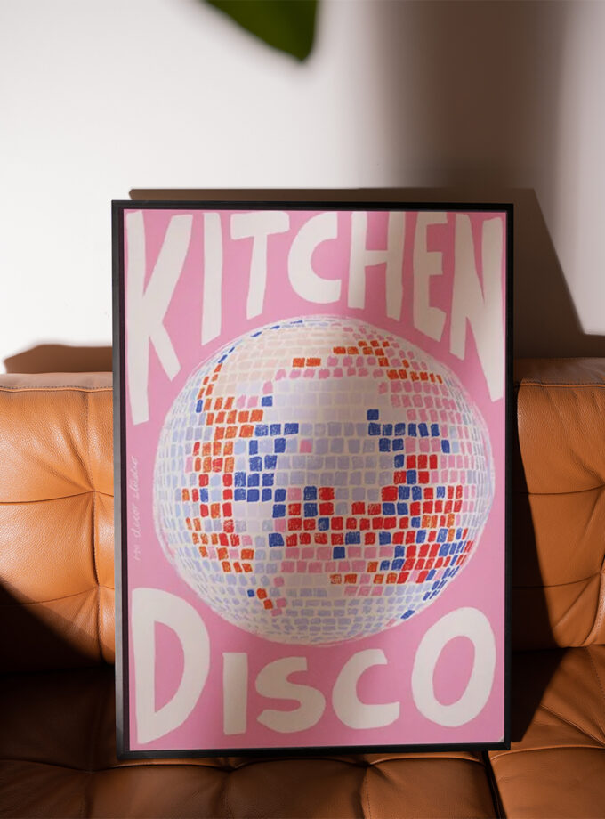 RM Decor Studio "Kitchen Disco" Print
