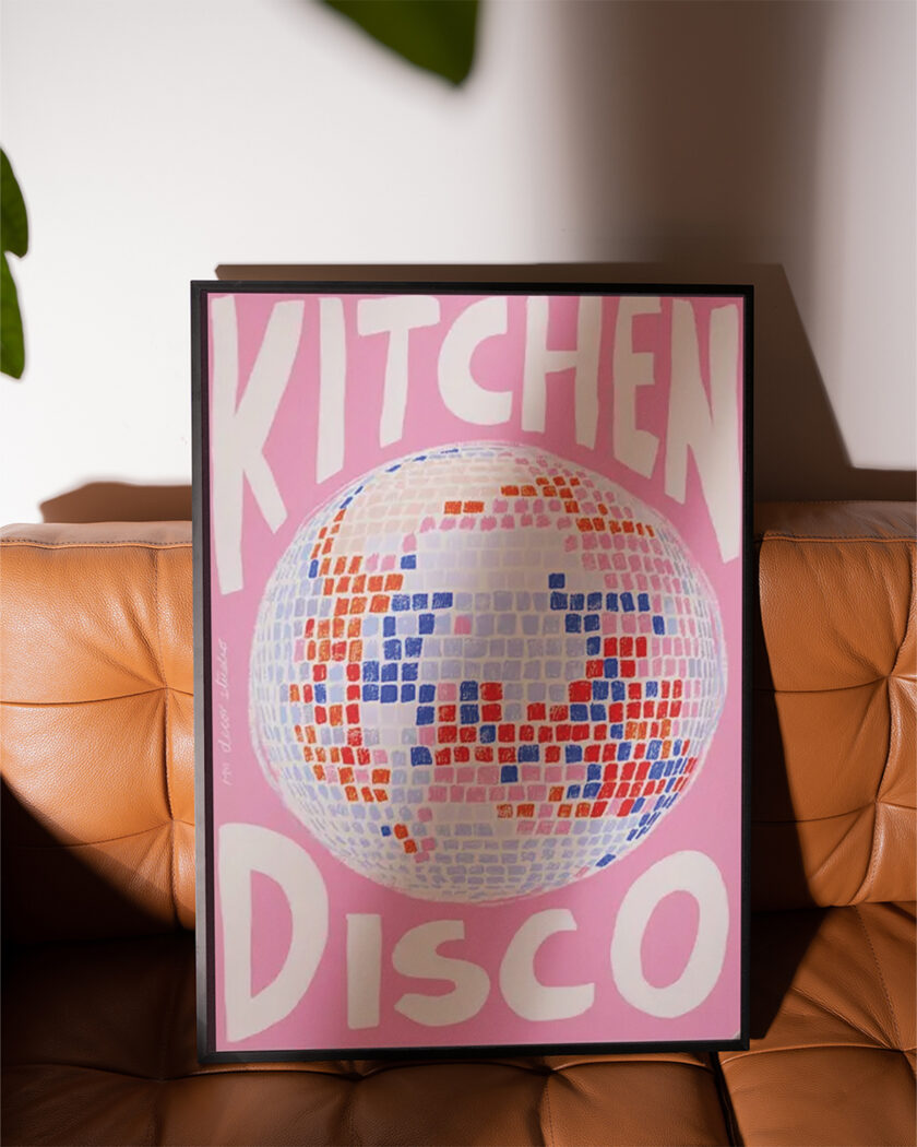 RM Decor Studio "Kitchen Disco" Print