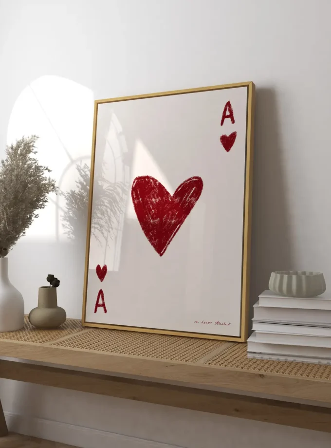 RM Decor Studio "Ace Card" Print