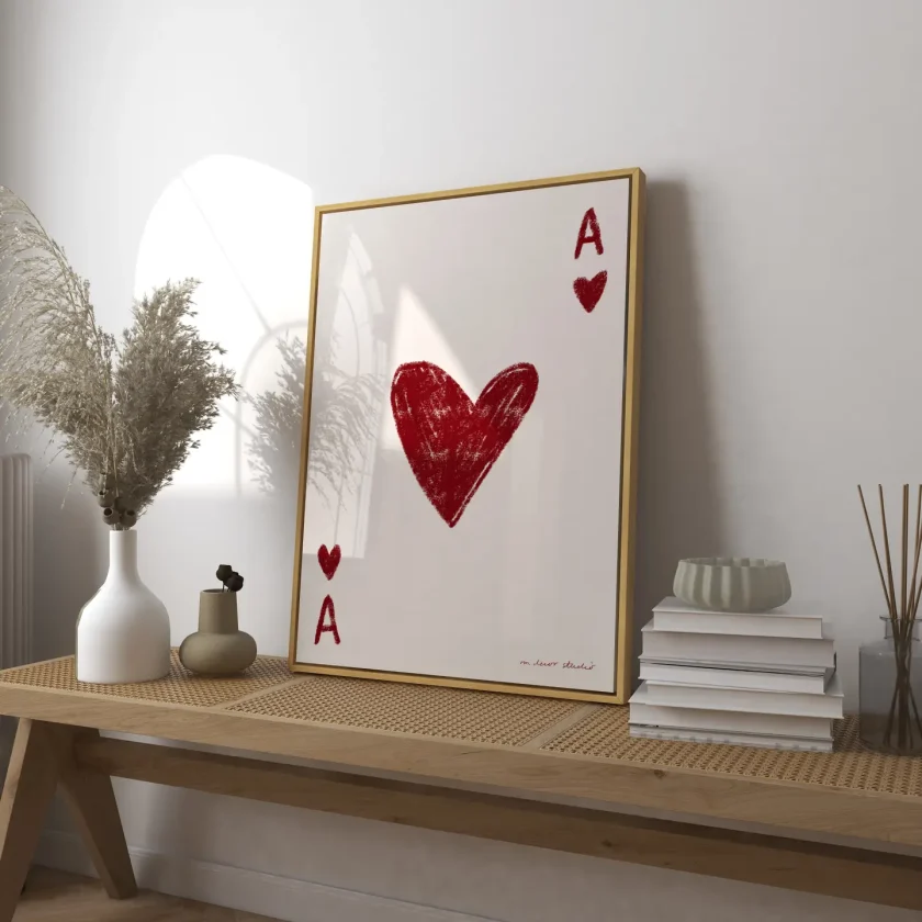 RM Decor Studio "Ace Card" Print