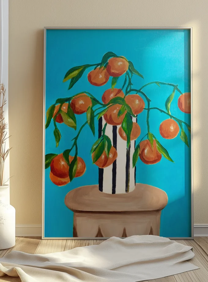 RM Decor Studio "Tangerines" Print
