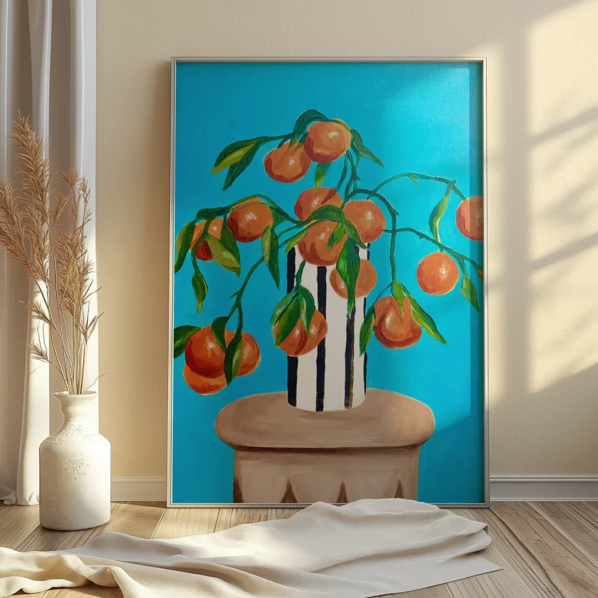RM Decor Studio "Tangerines" Print
