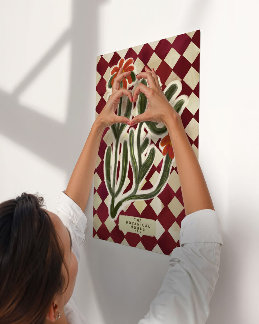 Kate Fox Design "Red Flower" – Bild 2