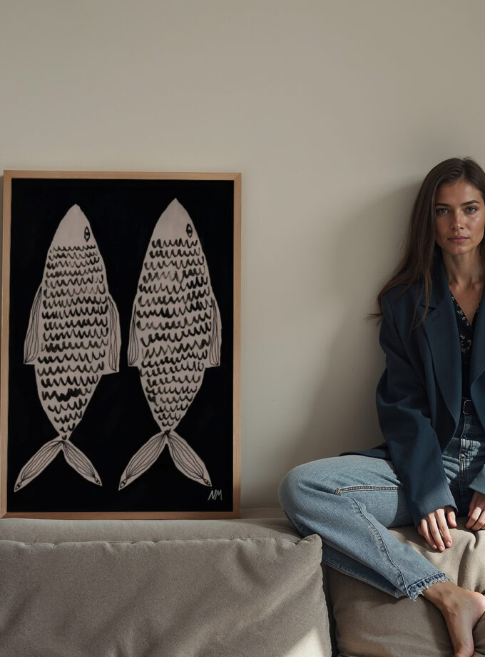 Nancy McKie "Two fish"