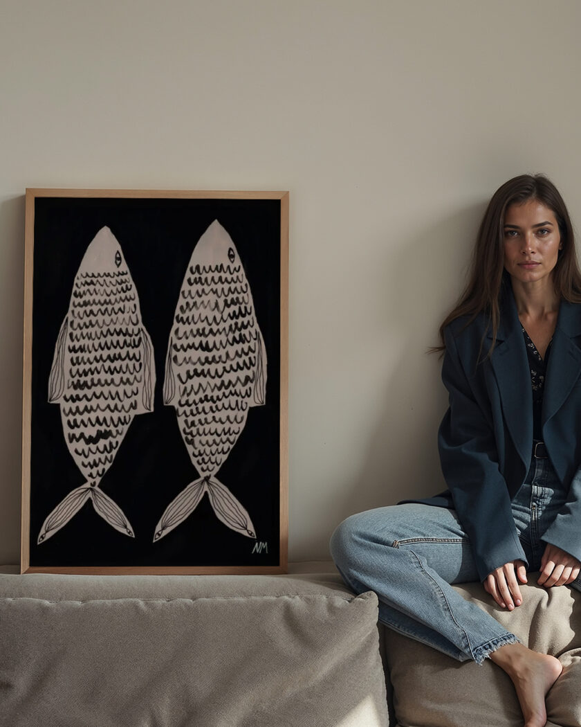 Nancy McKie "Two fish"