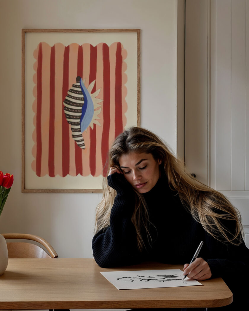 Kate Fox Design "Striped Shell" – Bild 3