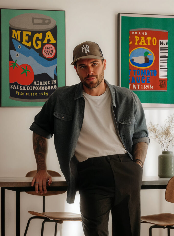 Out of office , Risographiedruck "Hot sauce"