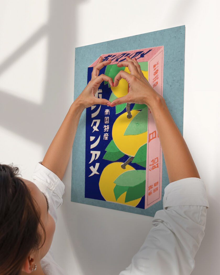 Out of office, Risographie Druck "Bonbons"