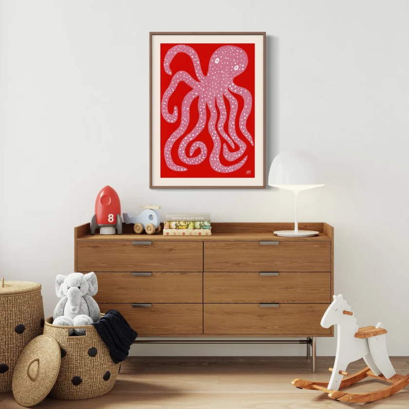Nancy McKie "Pink Octopus" – Bild 2