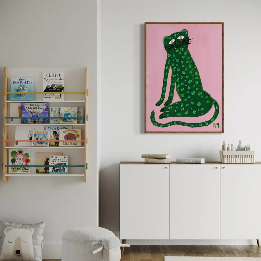 Nancy McKie "Green leopard" – Bild 4
