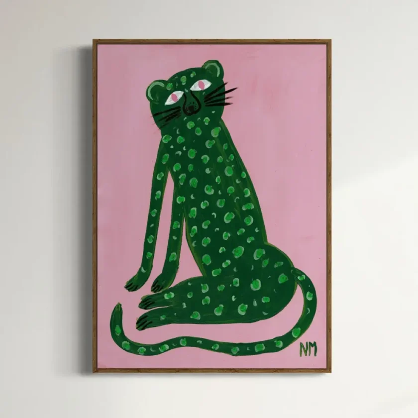 Nancy McKie "Green leopard" – Bild 2