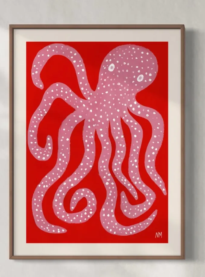 Nancy McKie "Pink Octopus"