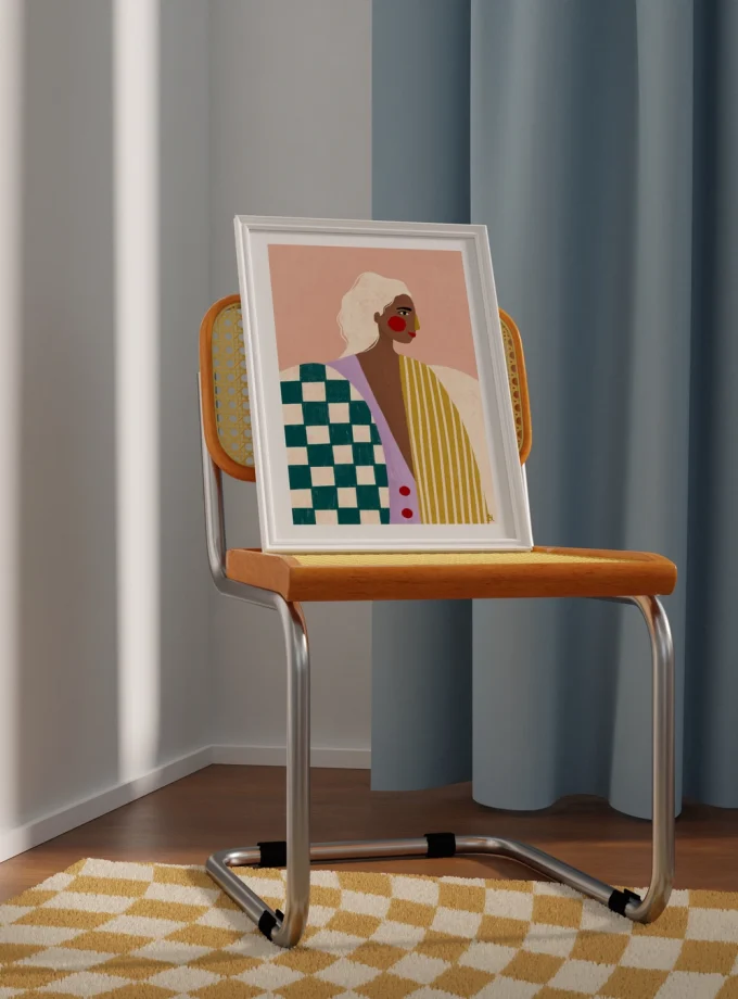 Bea Müller "Die Frau mit der flippigen Bluse"