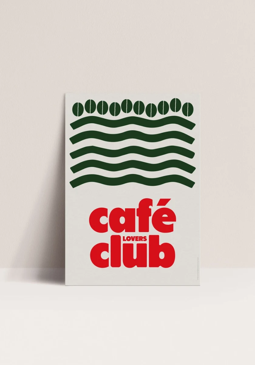 Papier & Co. "Café Lovers Club"