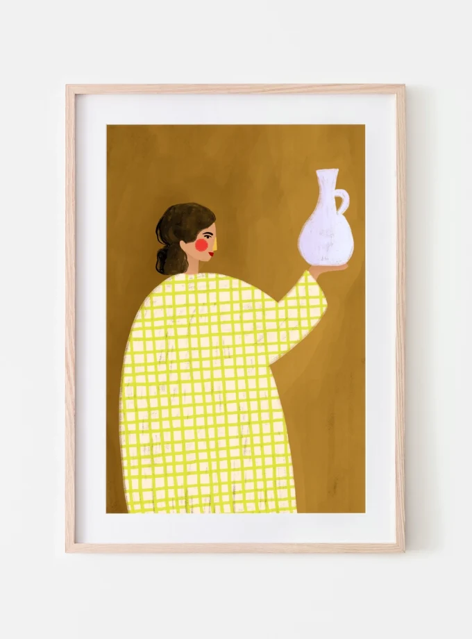 Bea Müller "Die Frau mit der Vase"