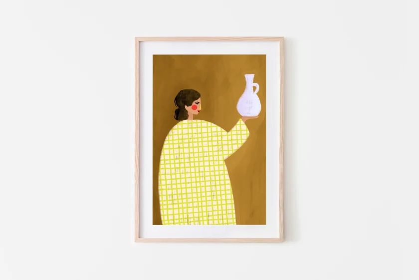 Bea Müller "Die Frau mit der Vase"