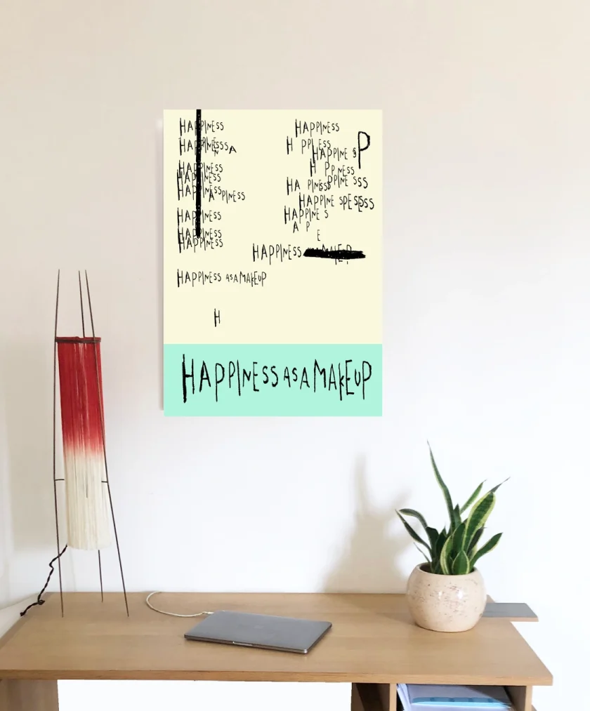 Hélène Lelimouzin "Happiness as a make up"