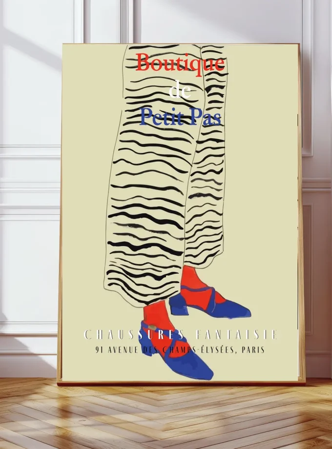 Kumo Art Prints "Boutique de Petit Pas"