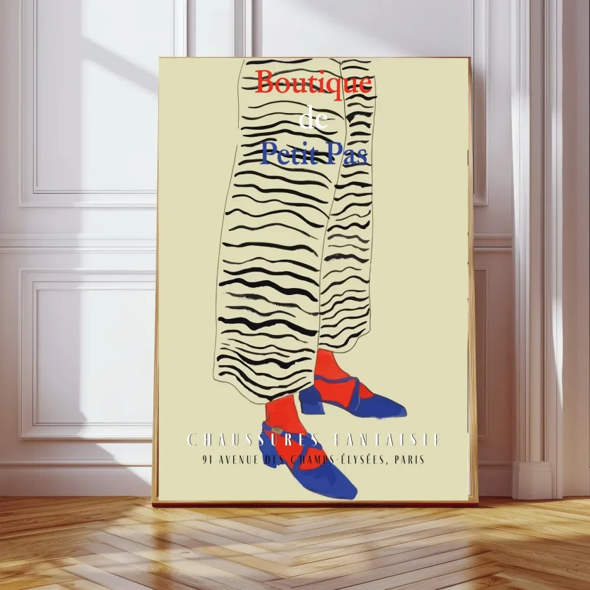 Kumo Art Prints "Boutique de Petit Pas"