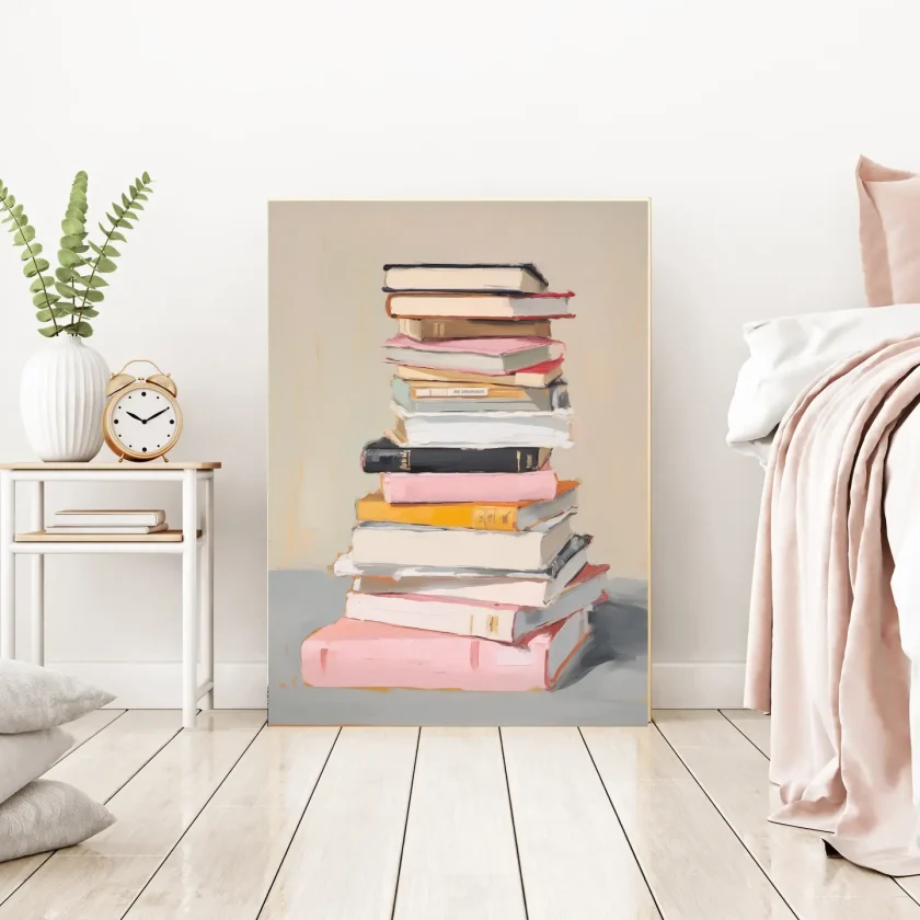 Kumo Art Prints/ "Book stack" – Bild 3