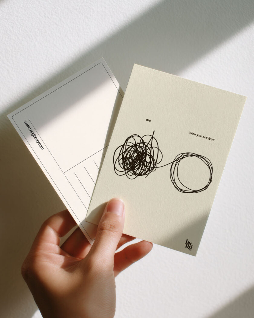 Hangtheory Postkarte "Brainfog" – Bild 2