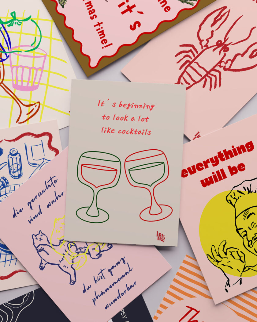 Hangtheory Postcard "Cocktails" – Bild 2