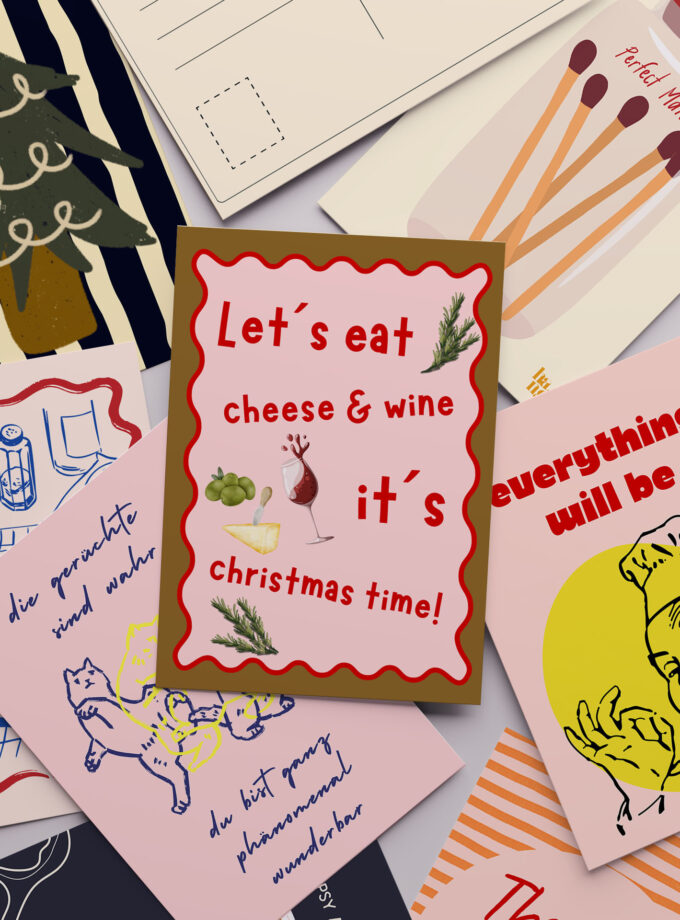 Hangtheory Postkarte "Christmas time"